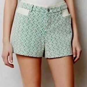 Anthropologie Cartonnier lace shorts